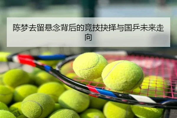 陈梦去留悬念背后的竞技抉择与国乒未来走向