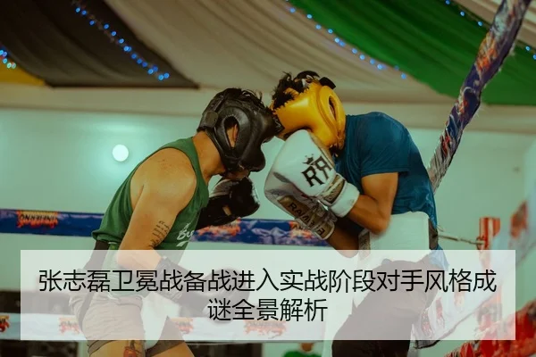 张志磊卫冕战备战进入实战阶段对手风格成谜全景解析